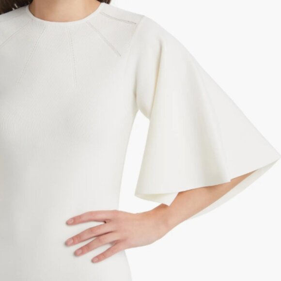 Ted Baker Lounia Fluted Sleeve Body-Con Sweater Dress Size 6 (US 14) NWT - Picture 4 of 7